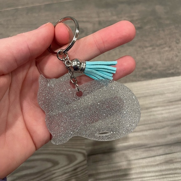 COPY - 🎉🎉2x HP🎉🎉 Handmade Sitting Cat Keychain - Picture 2 of 6